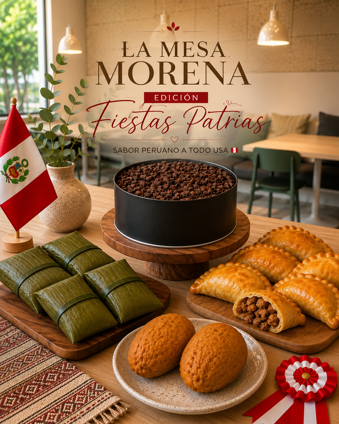 Pack La mesa morena edición fiestas patrias
